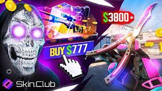 SKINCLUB $777 FANTASTIC CASE GIVE TOP ITEM $8000 ?! (Skinclub Promo Code 2024)