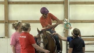 Making strides: Horse therapy helps kids and adults with disabilities