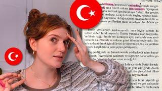 i felt like reading in turkish