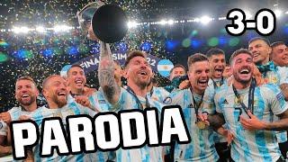 Canción Argentina vs Italia Final 2022 (Parodia TINI - La Triple T)