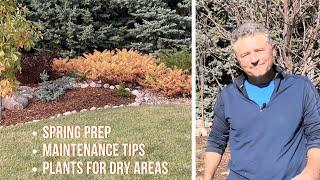 Spring Prep In A Landscape Bed | Plant Variety Tour