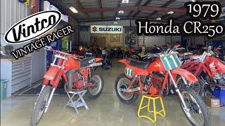 Twins 1979 Honda CR250R's- VintCo Vintage Racer