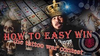 How To Easy Win the tattoo contest / tattoo war by Hendric Shinigami