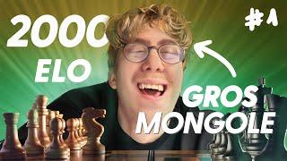 Monter 2000 Elo aux échecs quand on est un gros mongole