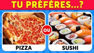 TU PRÉFÈRES...? Spécial NOURRITURE  Robo Quiz