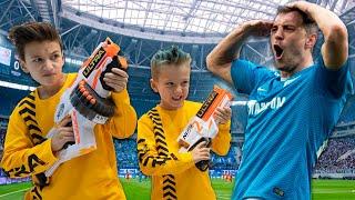 Кто Сделает Лучший Результат! Артем Дзюба Вызвал на Nerf Ultra Challenge