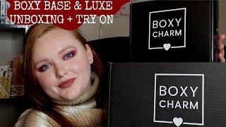 Boxy Base & Luxe Unboxing + Try On // December 2022 | AllyBrianne