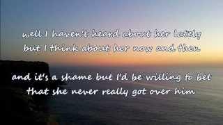 Brad Paisley - She Never Really Got Over Him (with lyrics)