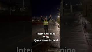 Interval training for half marathon. With @KopmanVesterlund  #entrepreneur #running #seo