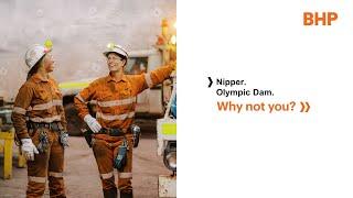 A look inside the role an Underground Nipper at BHP’s Olympic Dam mine.