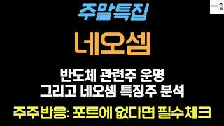 [네오셈 주가전망] 주말 특집 분석, 반도체 운명과 네오셈 향후 주가방향성은? #네오셈주가 #네오셈주가전망 #반도체관련주 #트럼프