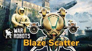 Khepri Blaze Scatter Full MK3 | Strong setup on Short Maps | War Robots Gameplay