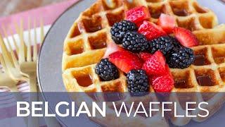 Homemade Belgian Waffles