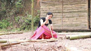 Build A Farm, Make A Simple Bamboo Table For Your Home | Lý Thị Thanh Bushcraft