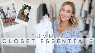 SUMMER CLOSET ESSENTIALS! | Build your summer 2020 wardrobe! | Charlotte Beer