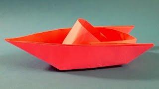 How to make a paper boat Origami paper boat
