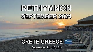 RETHYMNON CRETE SEPTEMBER 2024 (4K)