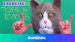 I To The L With Mr. Catman | Activities For Kids | Exercise | GoNoodle