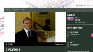 The Royal Butler on BBC Radio Kent