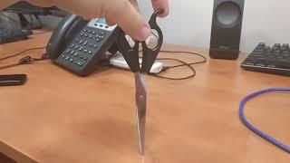 Scissor falling over