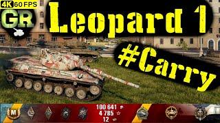 World of Tanks Leopard 1 Replay - 9 Kills 7.9K DMG(Patch 1.4.0)