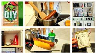 DIY Match Your Own Hot Dog Set  | Gourmet Kitchen Set Toys | Kitchen For Kids