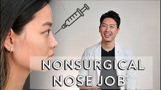 5 minute Nose Job? Nonsurgical Rhinoplasty explained! #nosejob #nonsurgicalrhinoplasty #rhinoplasty