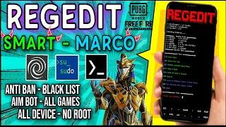 REGEDIT SMART MARCO | NO ROOT | ENABLE AIM ANY GAMES WITHOUT BAN  | HACK ANY GAMES NO BAN #brevent