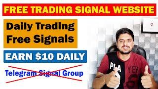 Free Cryptocurrency Trading Signal Website | Daily Free Signal & Daily Earning From Trading