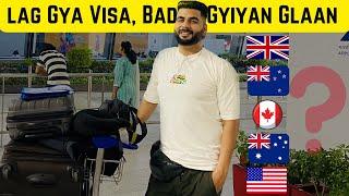 Canada  Visa in 9 Days | Lag Gya Visa, Badal Gyiyan Glaan || Multiple Entry Visa For 10 Year |