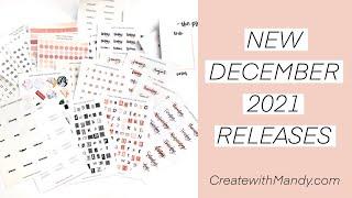 NEW December 2021 Releases // CreatewithMandy