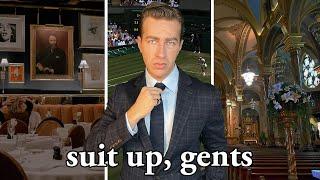 10 places a man can wear a suit these days