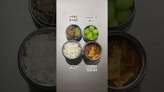 영감 점심도시락 싸기 230821 김치찌개  #부부도시락 #집밥도시락 #점심메뉴