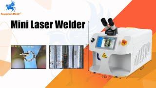 SuperbMelt Mini laser welding machine, how to weld gold and silver jewelry for mini laser welder