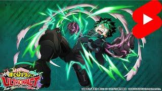 MY HERO ACADEMIA ULTRA IMPACT NEW WORLD HERO MISSION UR IZUKU MIDORIYA PLUS ULTRA ANIMATION