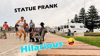 Statue Prank in Sydney - Funny Nice Reactions | Just for Laugh #funny #comedyvideo