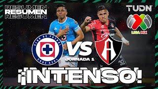 Resumen y goles | Cruz Azul vs Atlas | Liga Mx - CL2025 J1 | TUDN