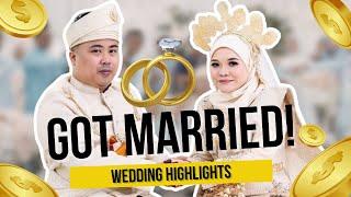 Fajar Siddiq & Noor Asyikin Wedding Highlights | Singapore & Malaysia