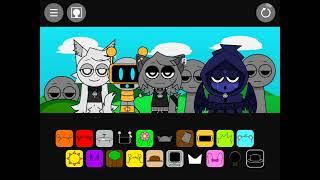 sprunki incredibox mod showcase - dusty edition - reskin - mod  link in description