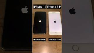 iPhone 11 Vs iPhone 8 Plus Speed #shorts