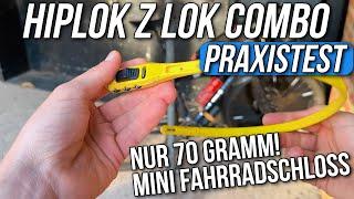 Hiplok Z LOK COMBO Test & Erfahrungen  leichtes Mini-Fahrradschloss