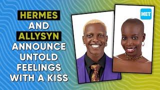 Hermes and Allysyn announce untold feelings with a kiss