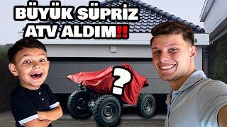 KARDEŞİME BÜYÜK SÜRPRİZ!? ATV ALDIM!! (SİNİRDEN AĞLADI!)