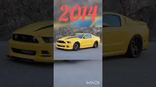  evolution of Ford Mustang [1950~2024] #ytshorts #trending #views #subscribe #viral #cars