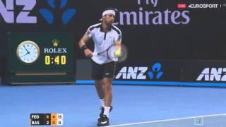 Roger Federer vs Nikoloz Basilashvili Highlights ᴴᴰ Australian Open 2016