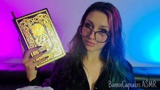 ASMR Goth Librarian Checks You Out | POV Library Roleplay