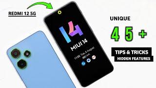Redmi 12 5G Tips & Tricks | Redmi 12 Unique 45+ Hidden Features & Settings