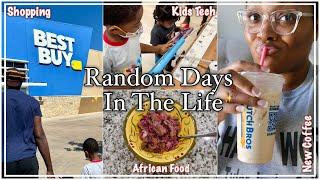 Random Days In The Life / Family Time, African Food, Pet Care, New Kids Tech, and More / DITL / SAHM