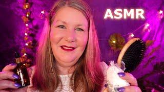 Schönheitsbehandlung im Bett  ASMR Personal Attention Roleplay  Flüstern  Deutsch