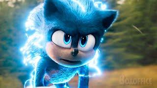 Cada vez que Sonic desata sus SUPERPODERES en la Trilogía de Películas de Sonic (Mejores escenas)